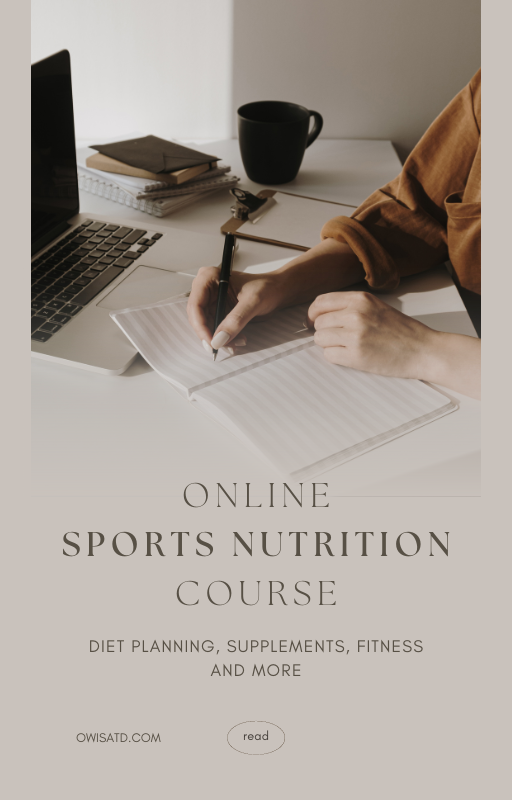 دورة اسرار تغذية الرياضيين و اساسيات التدريب